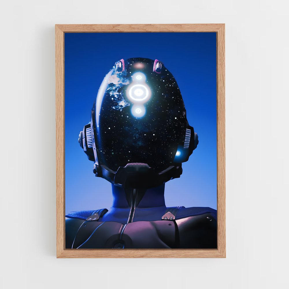 Poster Explorateur Céleste – affiche No man sky (vue 4)